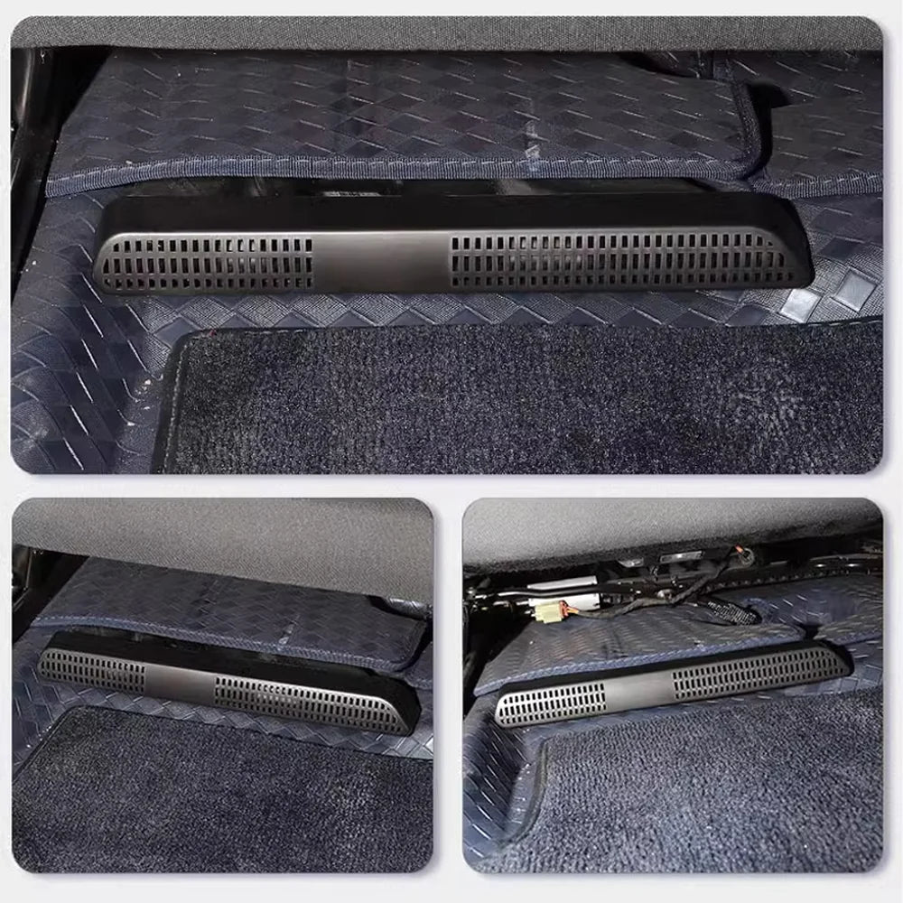 ABS Rear Air Outlet Protective Cover For VW ID.4 2021-2025 1PC - Evooor