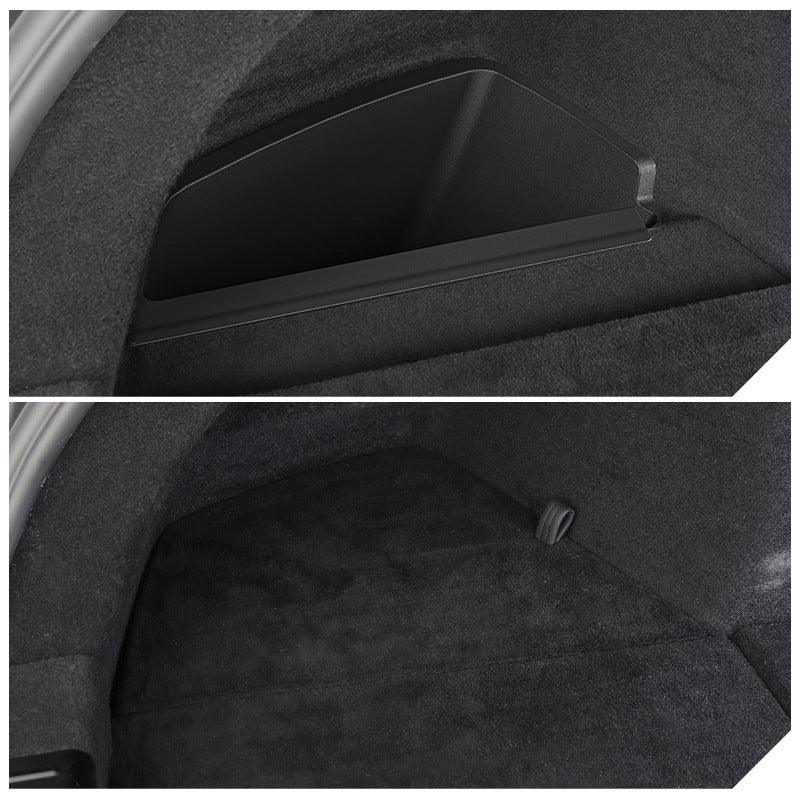 Tesla Model S 2023+ Rear Trunk Storage Organizer with Convenient Side Compartments - Evooor