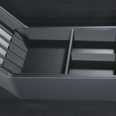 Lower Center Console Tray Floor Storage Organizer for Tesla Cybertruck