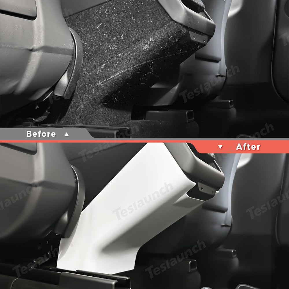 Rear Center Console Vent & Kick Panel Cover for Tesla Model Y Juniper 2025+ - Evooor