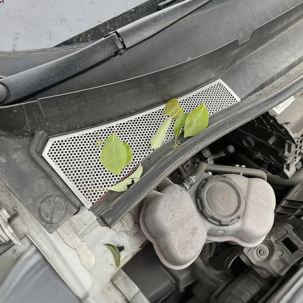 Stainless Steel Front Hood Dust Protection Cover For VW ID.3 2021-2025(2Pcs) - Evooor