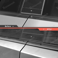 [Real Carbon Fiber] Fënsterverkleedung fir Tesla Cybertruck (Set vun 4)