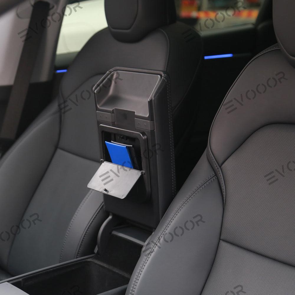 2024 Model 3 Highland Center Console Organizer Armrest Hidden Storage Box For Tesla - Evooor