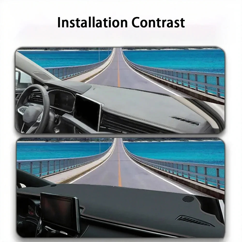 Italian Velvet Dashboard Sunshade Mat For VW ID.3 2021–2025 - Evooor