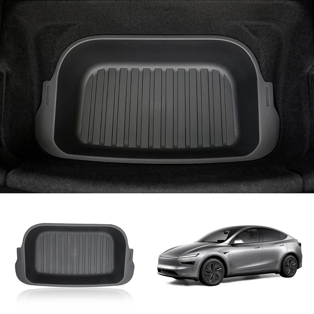 Tesla Model Y 2025+ Front and Rear Cargo Storage Organizers - Convenient Trunk Bins for Enhanced Organization - Evooor