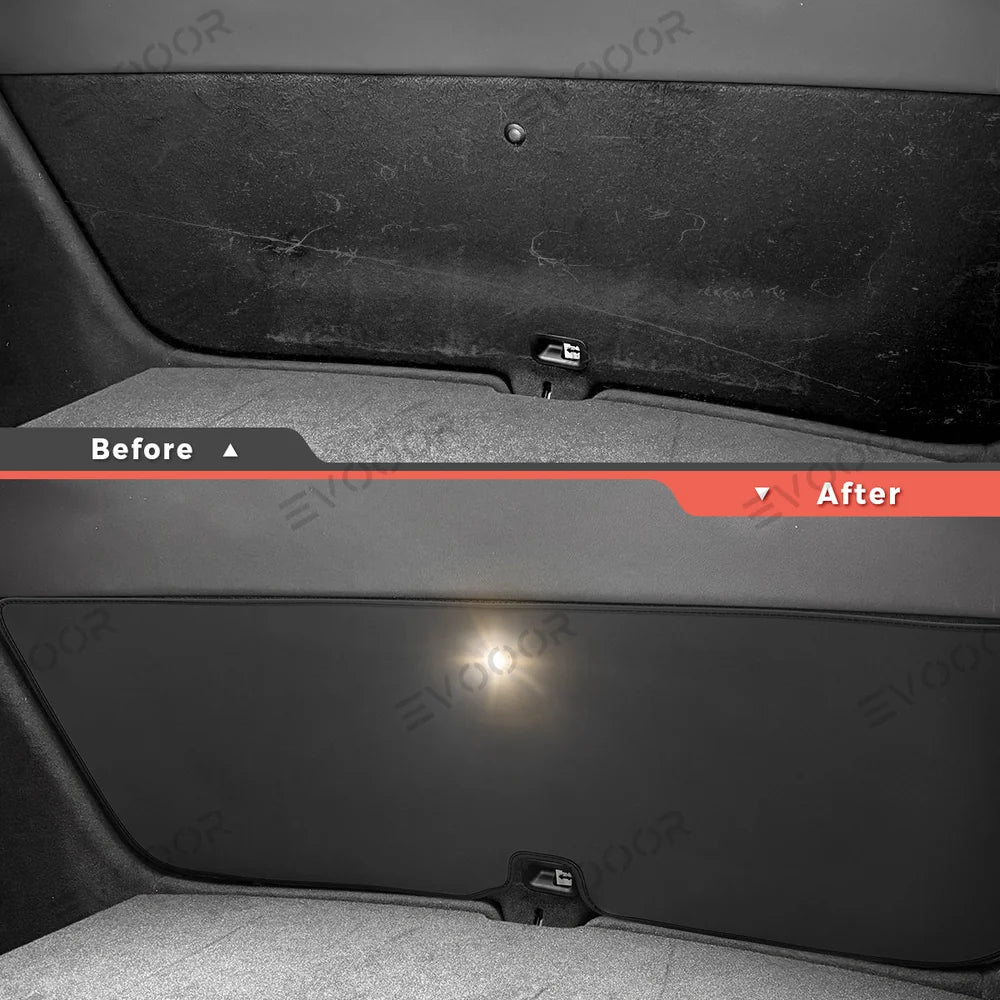 Napa Leather Tailgate Protector – Durable & Stylish Mat for Tesla Model Y Juniper 2025+