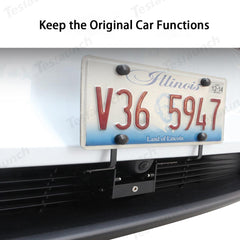 Drill-free Anti-theft US Standard License Plate Frame for Tesla Model Y Juniper 2025+ - Evooor