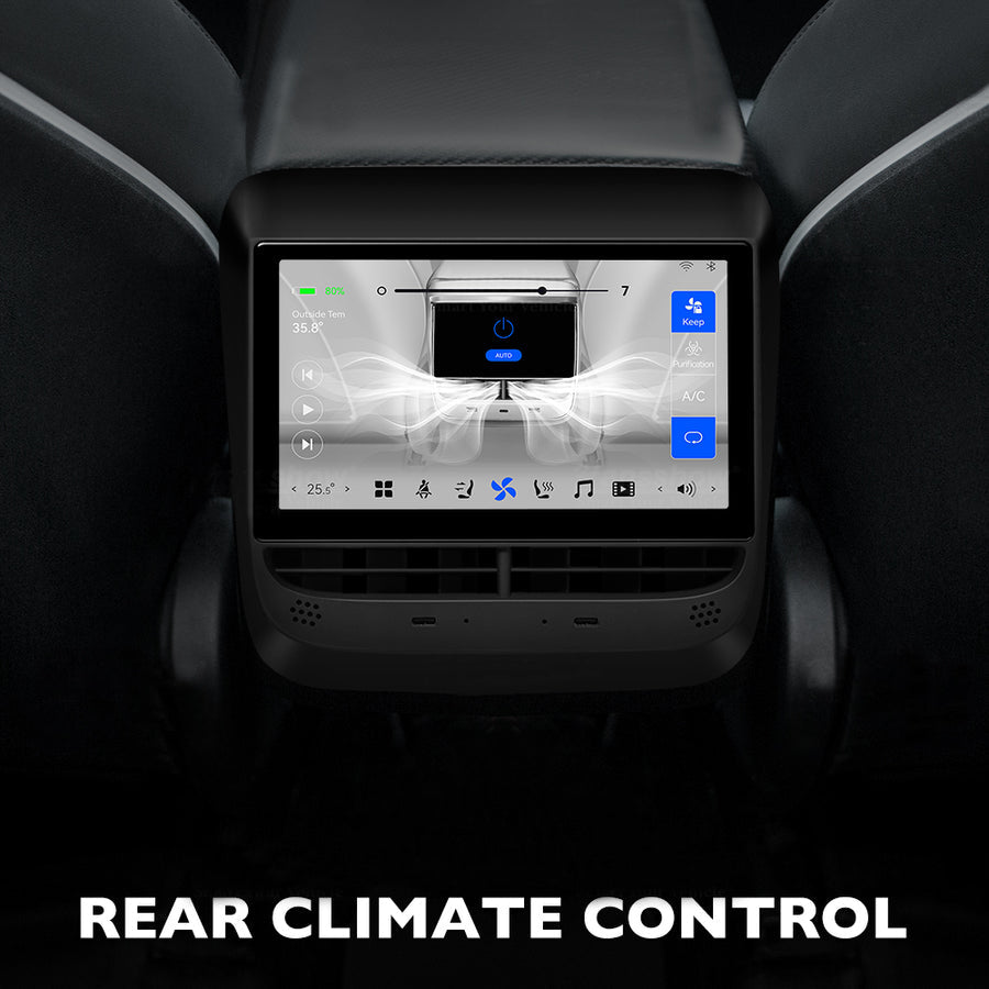 Model 3/Y 7 Rear Entertainment and Climate Control Touch Screen Disp
