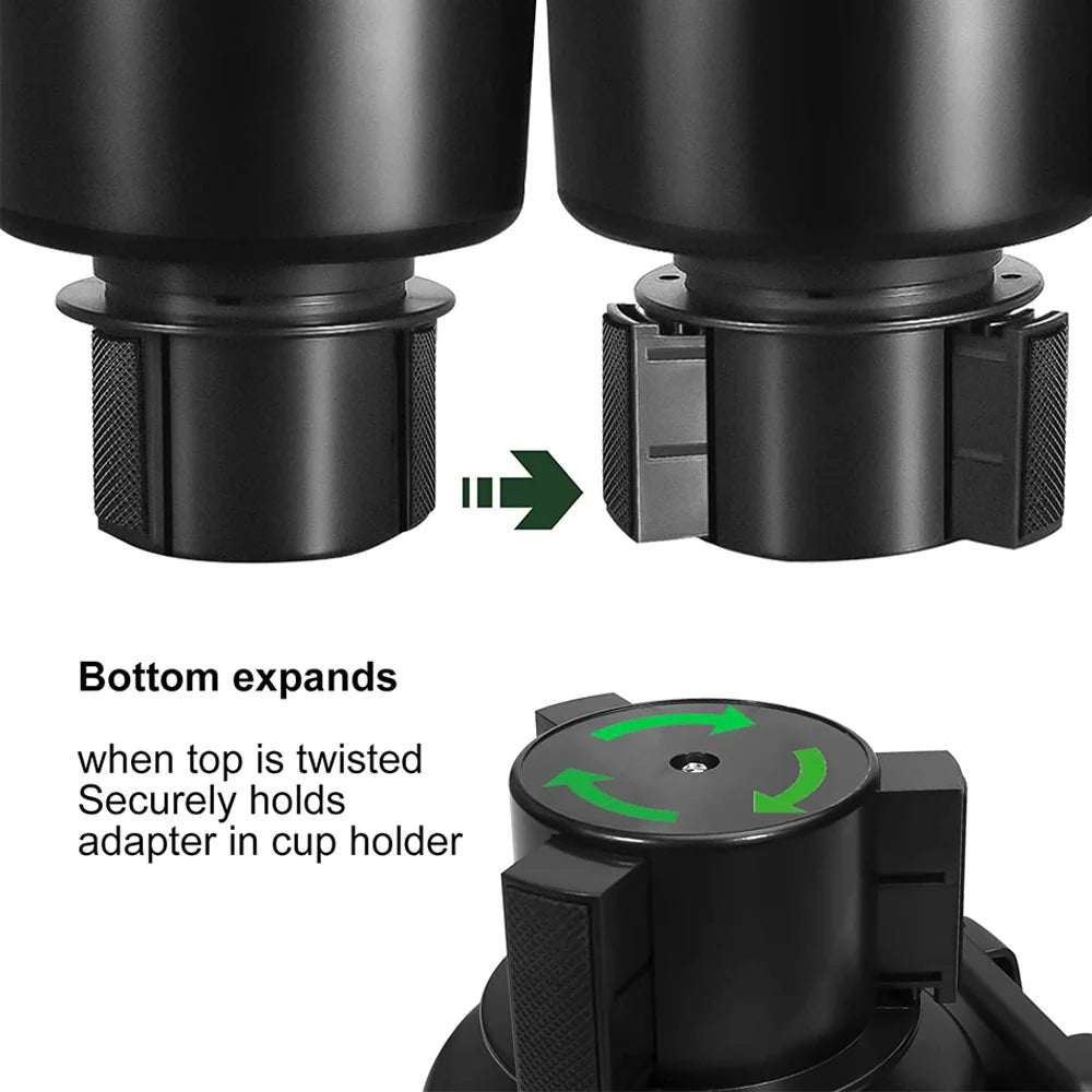 ABS Center Console Muti-functional Cup Holder For VW ID.3 - Evooor