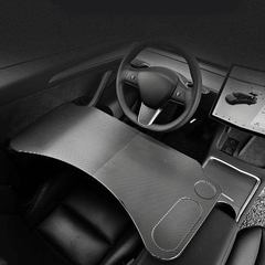 Klappbarer Lenkradtisch für Tesla Model 3/Y - Robustes High-Density-Board, tragbar und praktisch