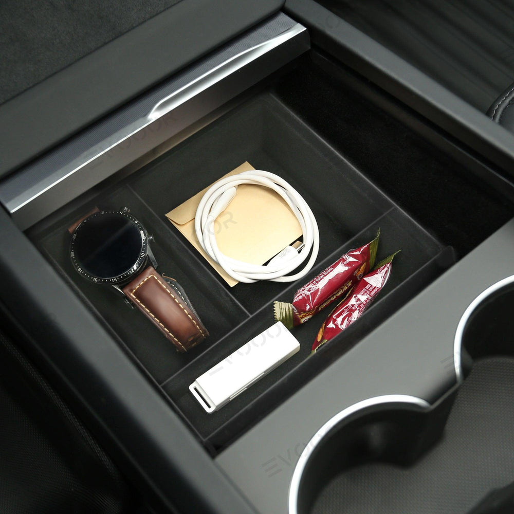 2024 Tesla Model 3 Highland Center Front Storage Box - Evooor