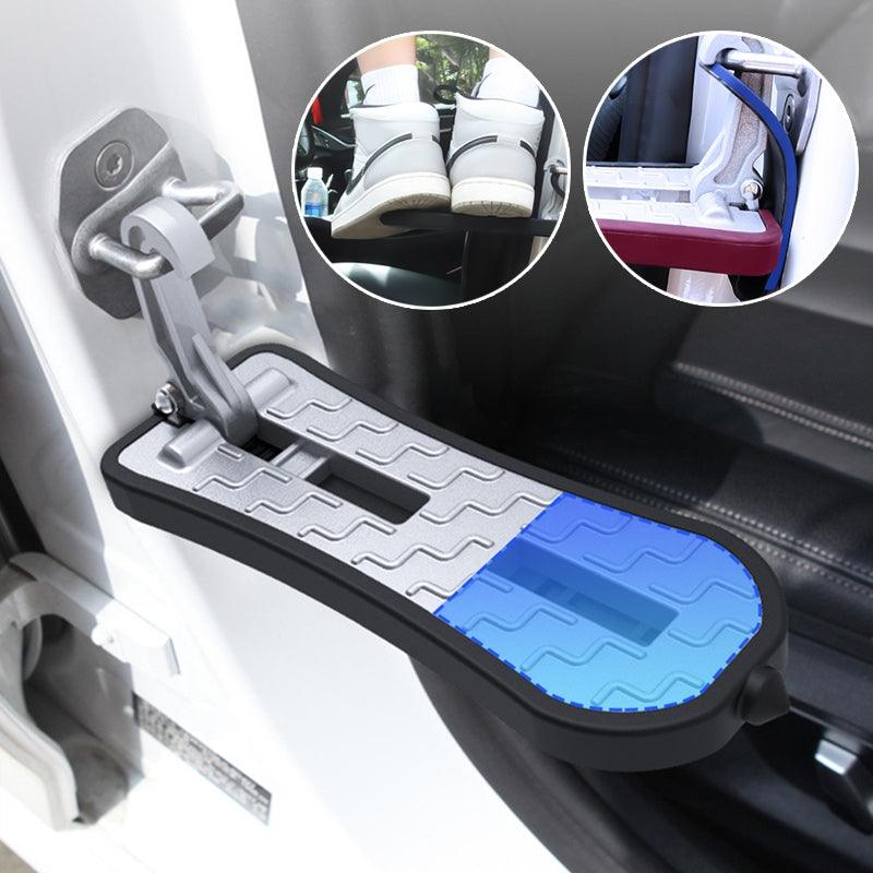 Car Step Extended Car Door Step Foldable Car Roof Rack Step Universal Latch Ho ...