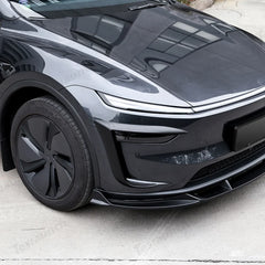 Front Spoiler Kit with Fog Light Accent for Tesla Model Y - Enhanced Aero Dynamics - Evooor