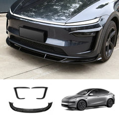 Front Spoiler Kit with Fog Light Accent for Tesla Model Y - Enhanced Aero Dynamics - Evooor