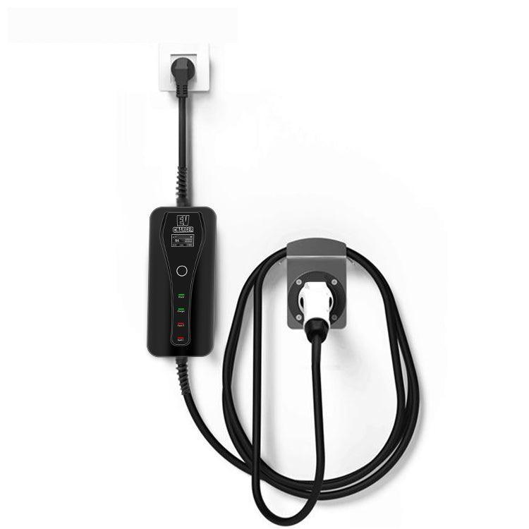 Model S/X/3/Y Portable Charger 16A/32A Adjustable Mode 2 Level 2 Household Waterproof EV Charger for Tesla(2012-2023) - Evooor