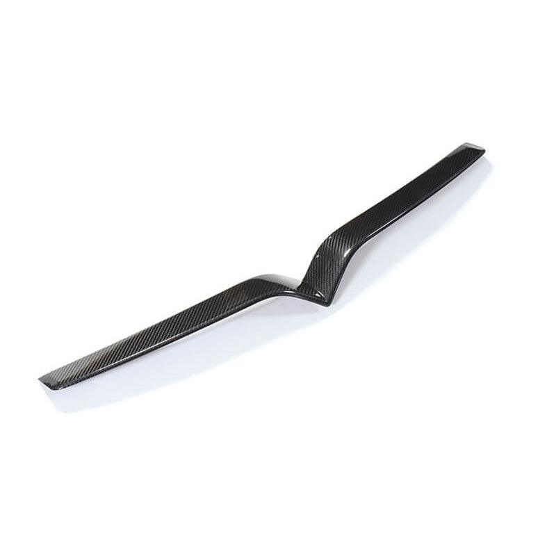 [Real Carbon Fiber] Front Center Grille Trim Strip For Tesla Model S 2016-2023 - Evooor