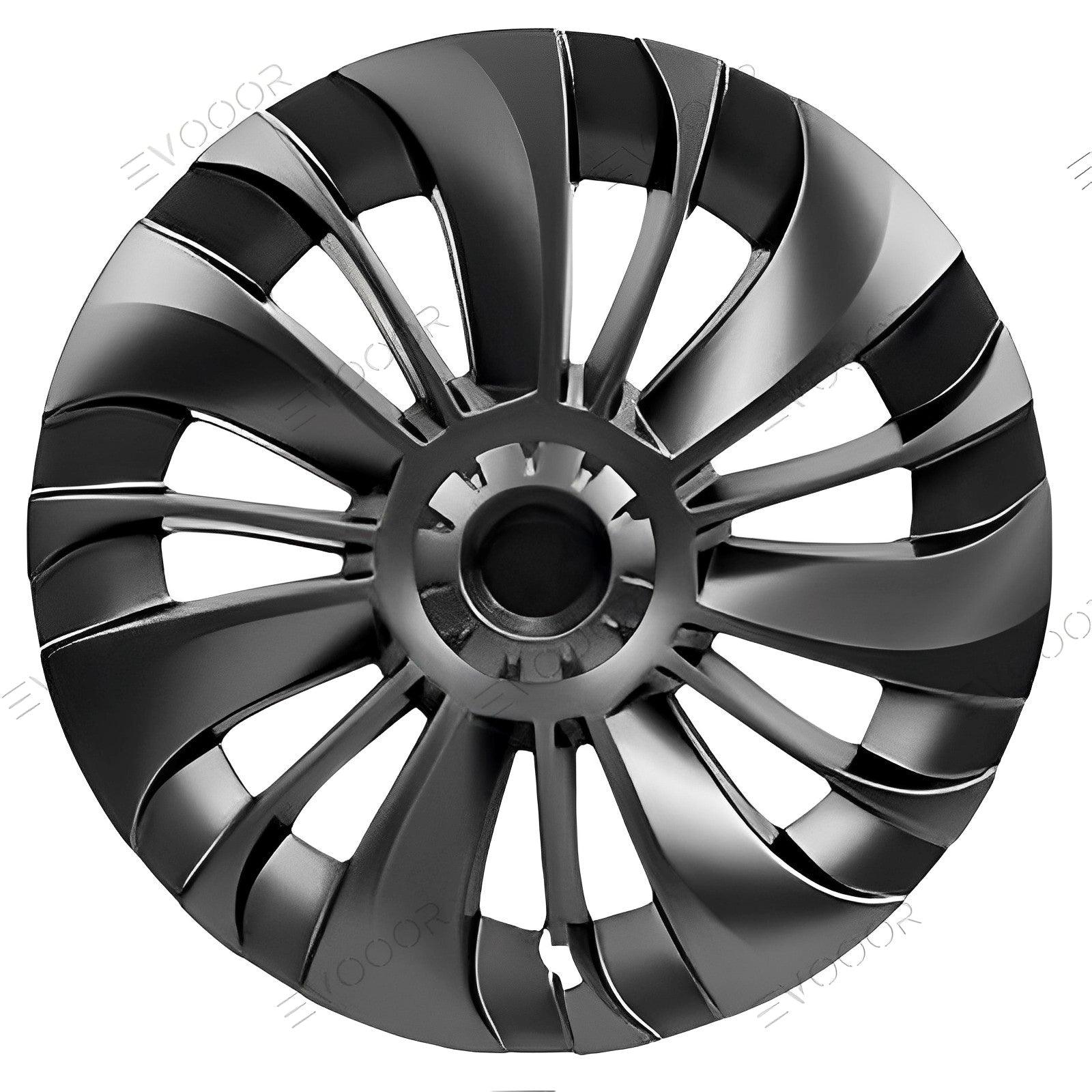 Model Y 19'' Gemini Wheels Cover Hubcaps Replacement 4PCS for Tesla (2020-2023) - Evooor