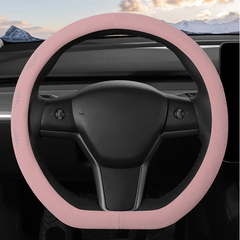 Model 3/Y Alcantara Ultra Thin Sweat Absorbing Steering Wheel Cover for Tesla