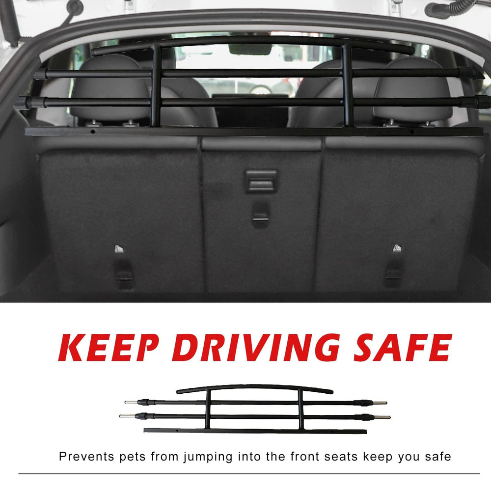 Tesla Model Y Rear Seat Pet Fence Dog Barrier (2020-2023) - Evooor
