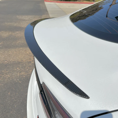 [Real Carbon Fiber] Καρό Spoiler Performance για Tesla [[PL170]] S 2014+