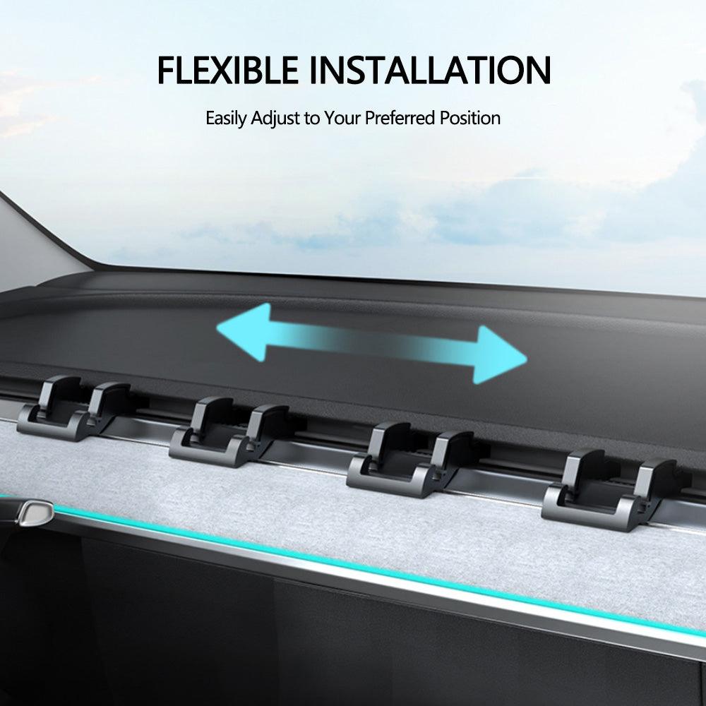 Liquid Silicone Air Vent Phone Holder for Tesla Model 3/Y (Not Fit for 2024+ Model 3 Highland) - Evooor