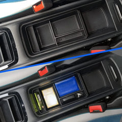 ABS and PVC Center Console Armrest Storage Box Organizer For VW ID.3 2021-2025 - Evooor