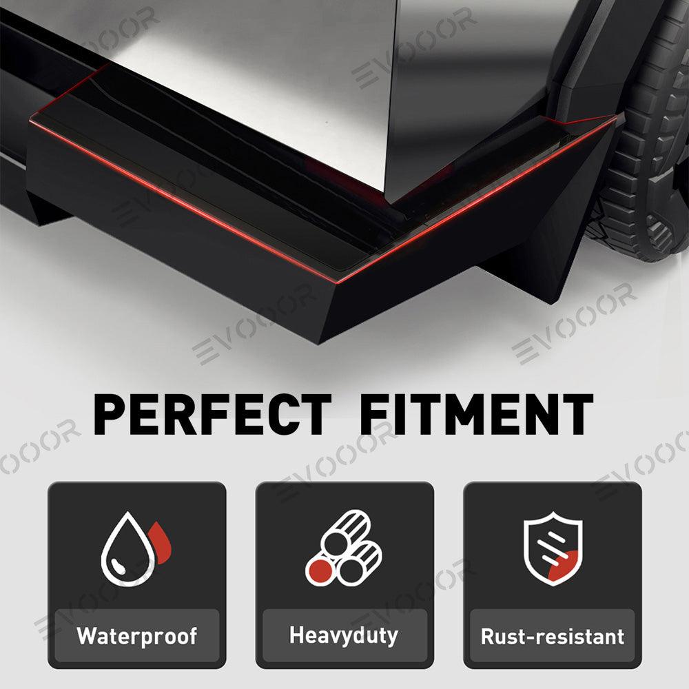 Rear Bumper Protectors for Cybertruck - Evooor