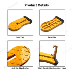 Foldable Car Door Step with Safety Hammer For VW ID.4 2021-2025 - Evooor