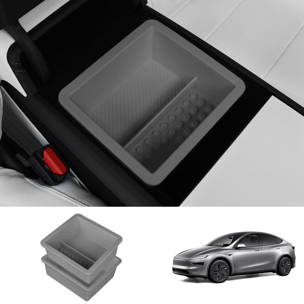 Center Console Armrest Organizer Tray for Tesla Model Y Juniper 2025+ - Evooor