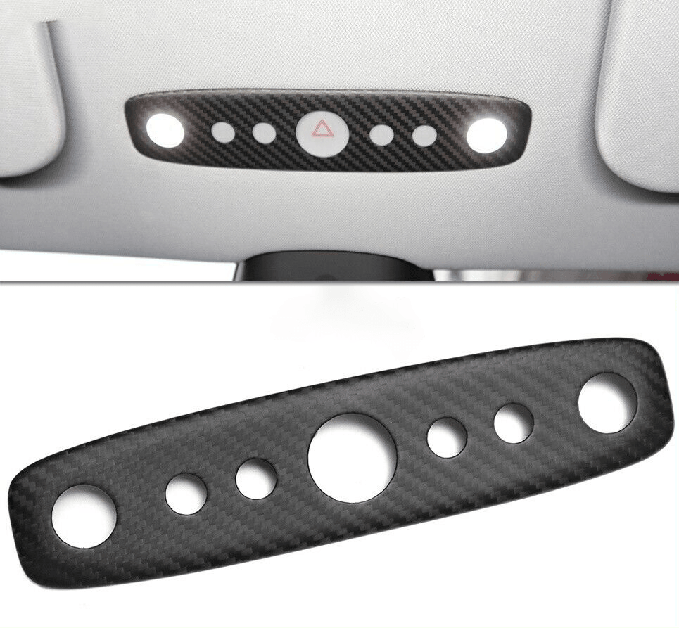 [Real Carbon Fiber] Reading Light Cover for Tesla Model Y Juniper 2025+ - Evooor