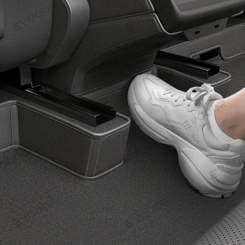 Nappaleder-Sitzeckenabdeckungen – 3-teiliges Schutzset für Tesla Model Y Juniper 2025+