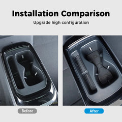 Leather Car Interior Slot Mats 9Pcs For VW ID.3 2021-2025 - Evooor