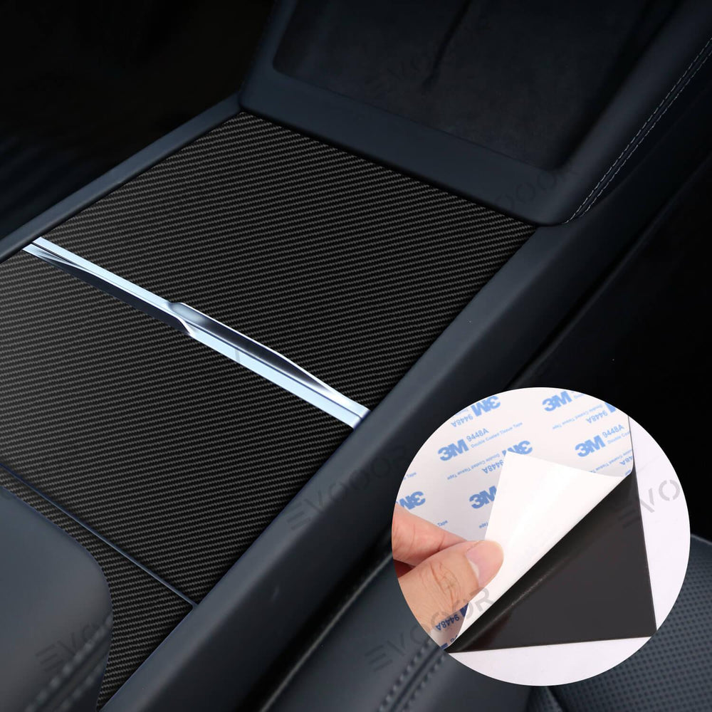 2024 Model 3 Highland Real Carbon Fiber Center Panel for Tesla - Evooor