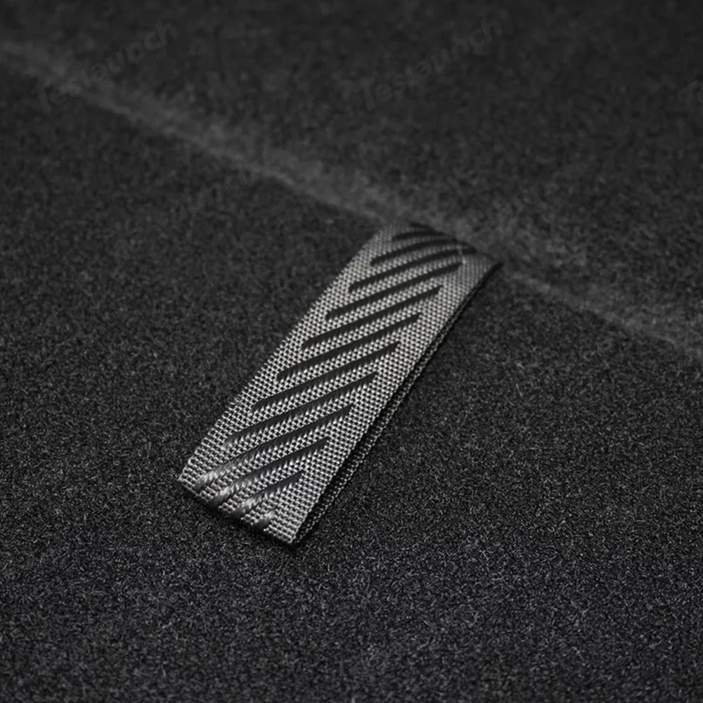 Premium Juniper Trunk Floor Panel Pull Strap Compatible with Tesla Model Y 2025+ - Enhanced Utility and Style - Evooor