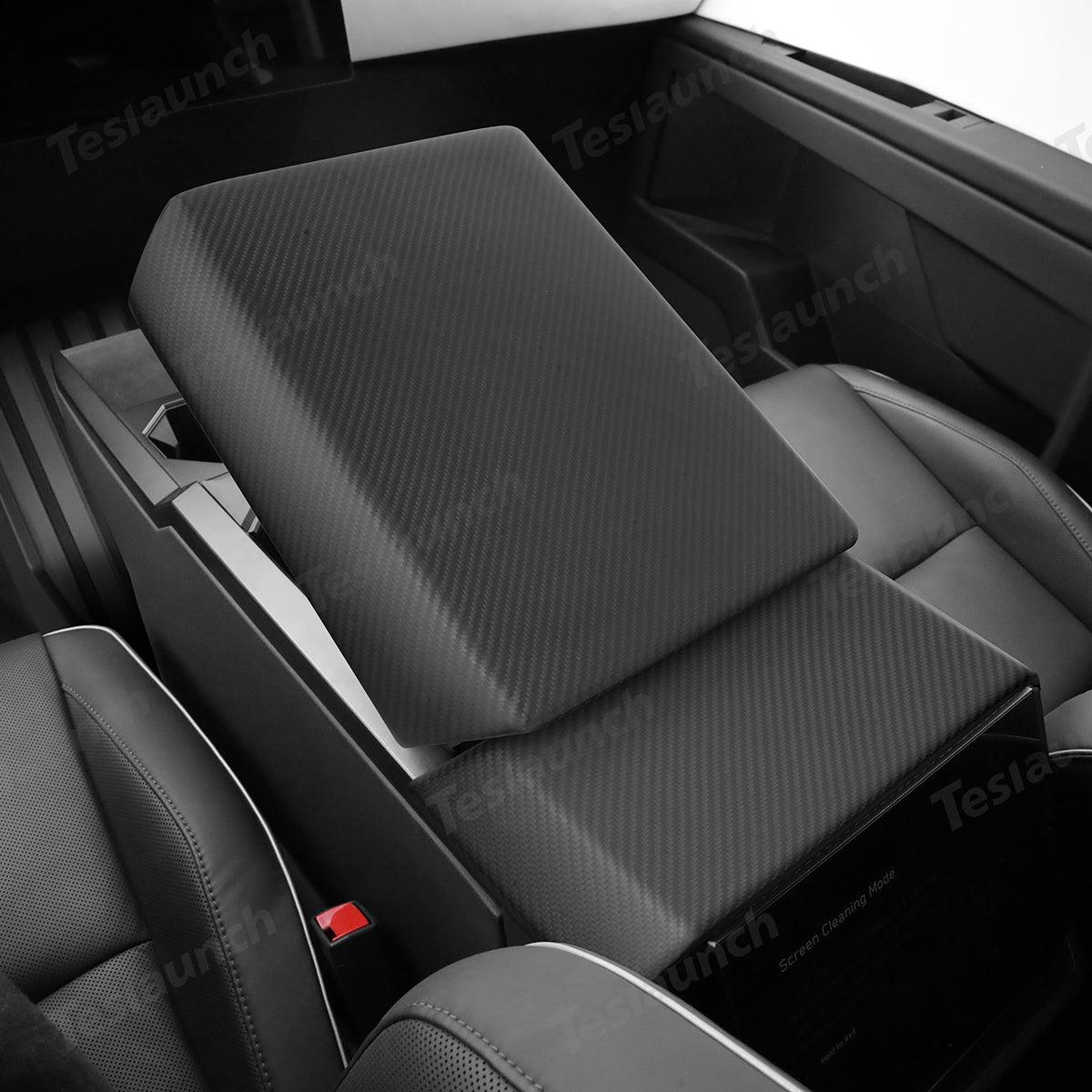 [Real Carbon Fiber] Backseat Air Vent Top Cover for Cybertruck - Evooor