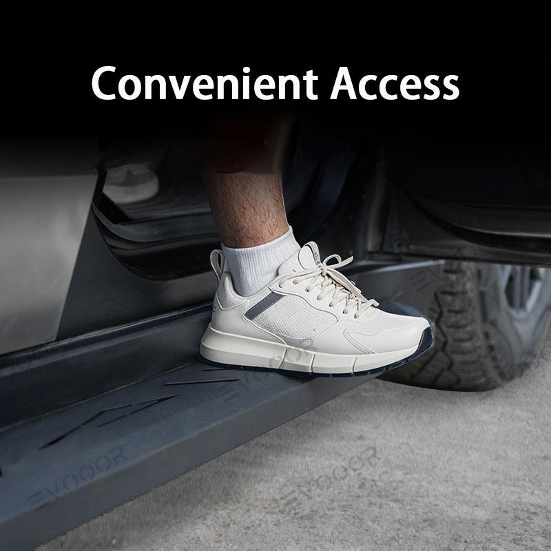 Running Boards Side Steps - Exterior Brackets Nerf Bars for Cybertruck - Evooor