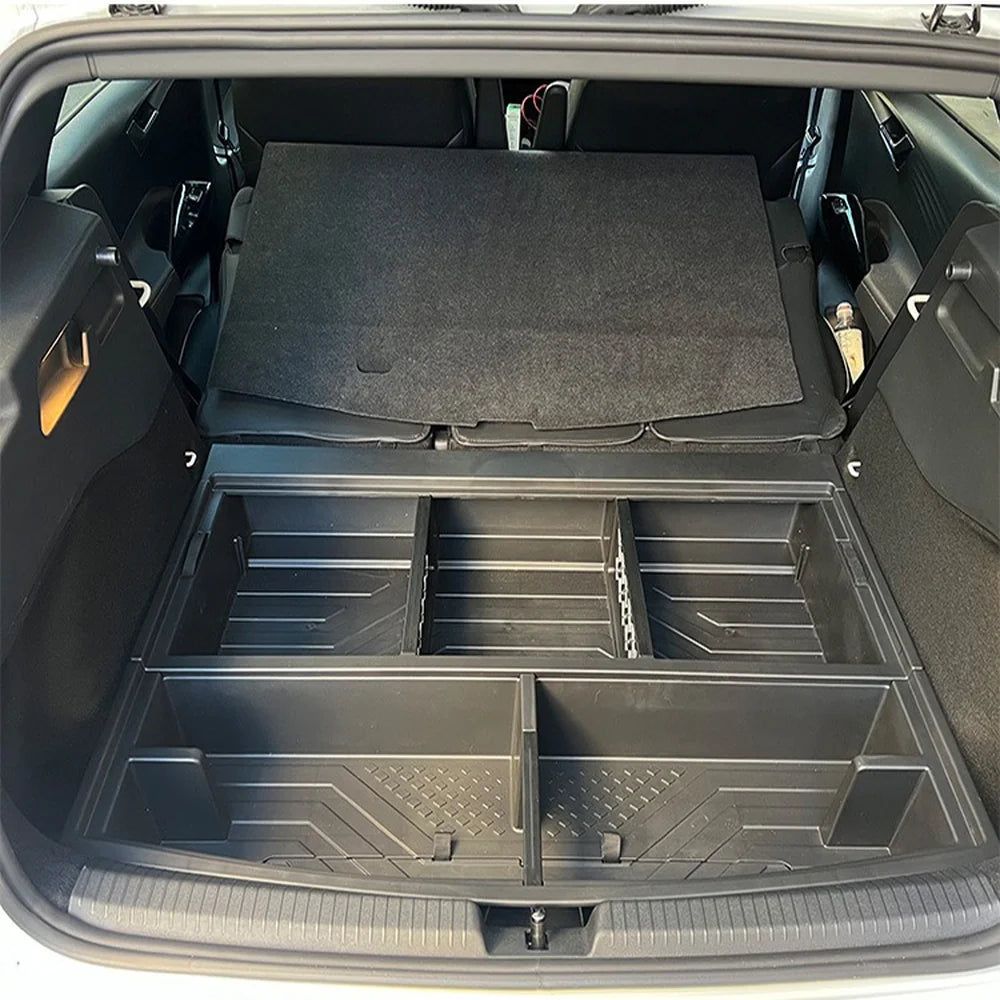 PP Plastic Rear Trunk Interior Storage Box For VW ID.3 2021+ - Evooor