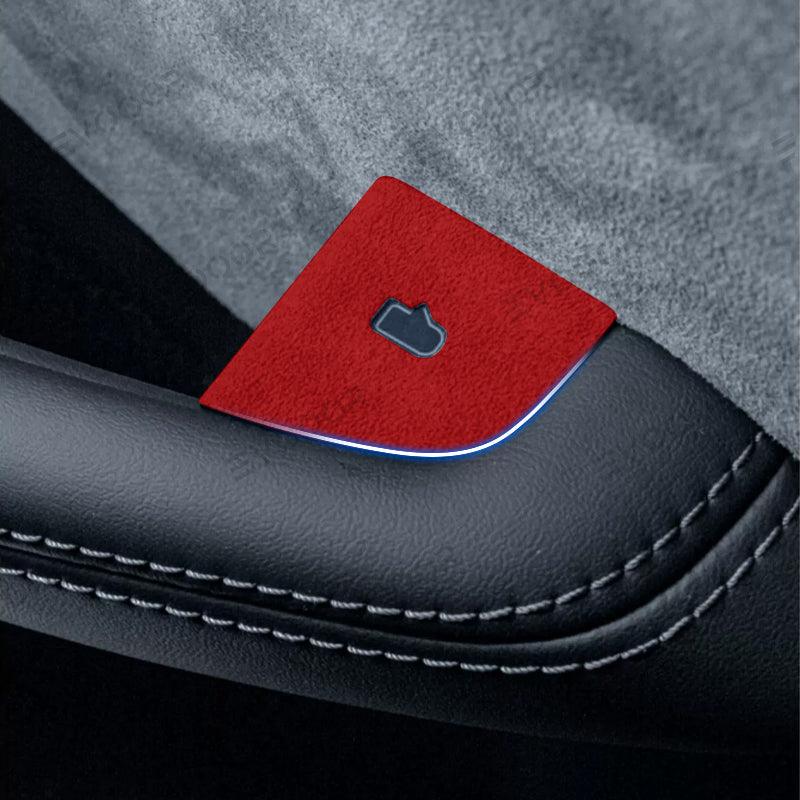 2024 Model 3 Highland Alcantara Door Button Switch Cover 4 PCS For Tesla - Evooor