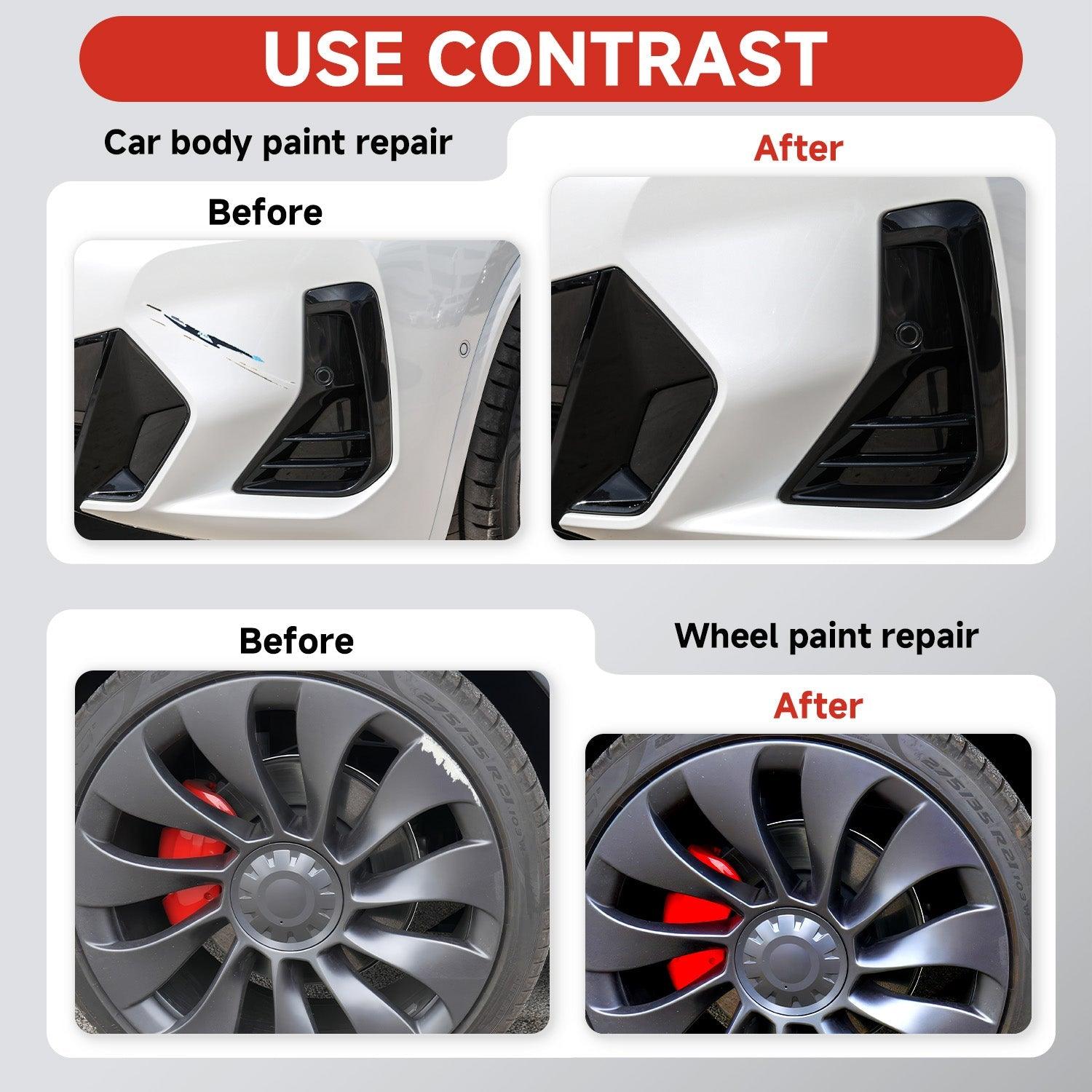 Wheel Rims Touch Up Paint Electric Sprayer Repair Kit for Tesla 3/Y/S/X - Evooor