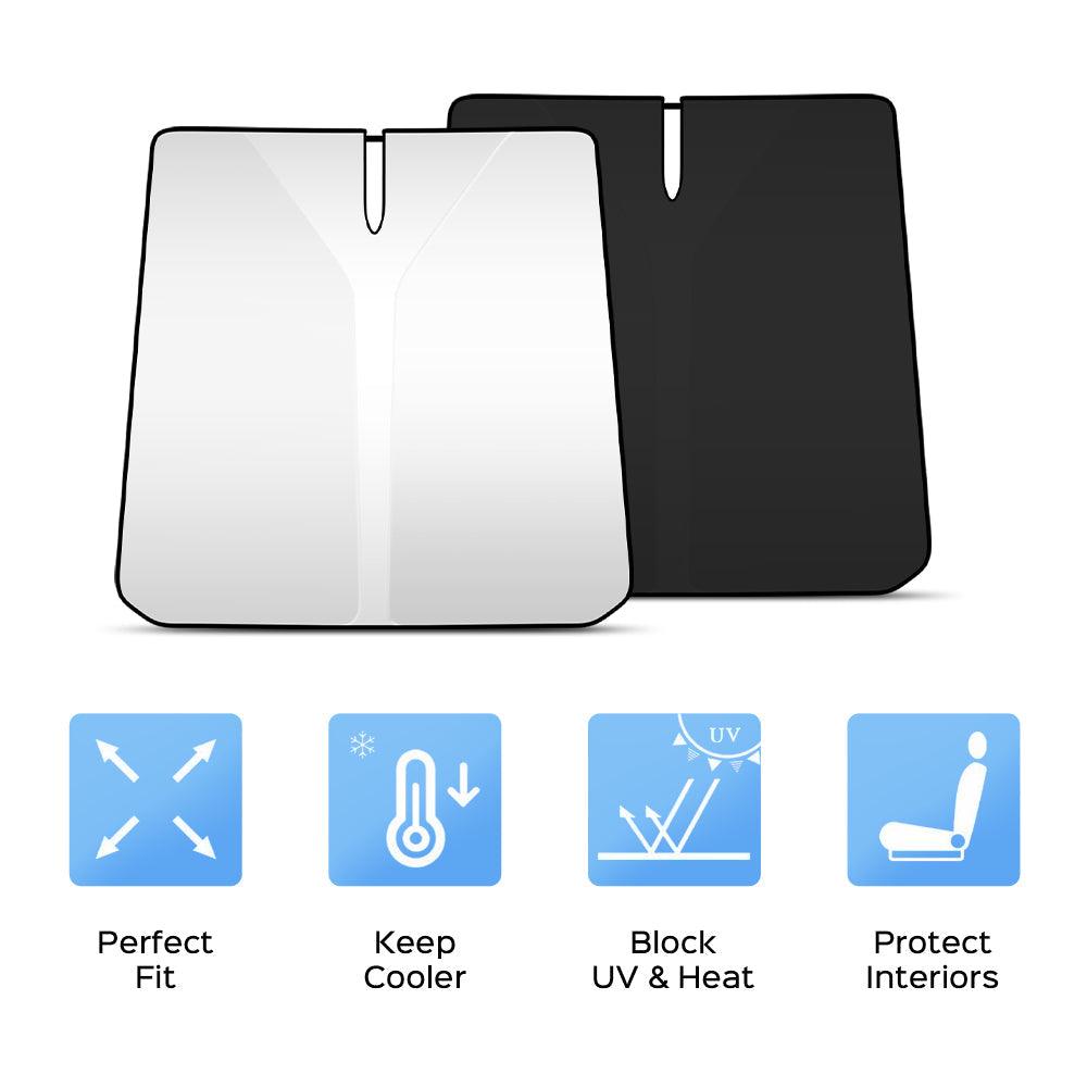 Front Windshield Sunshade Sun Visor for Cybertruck - Evooor