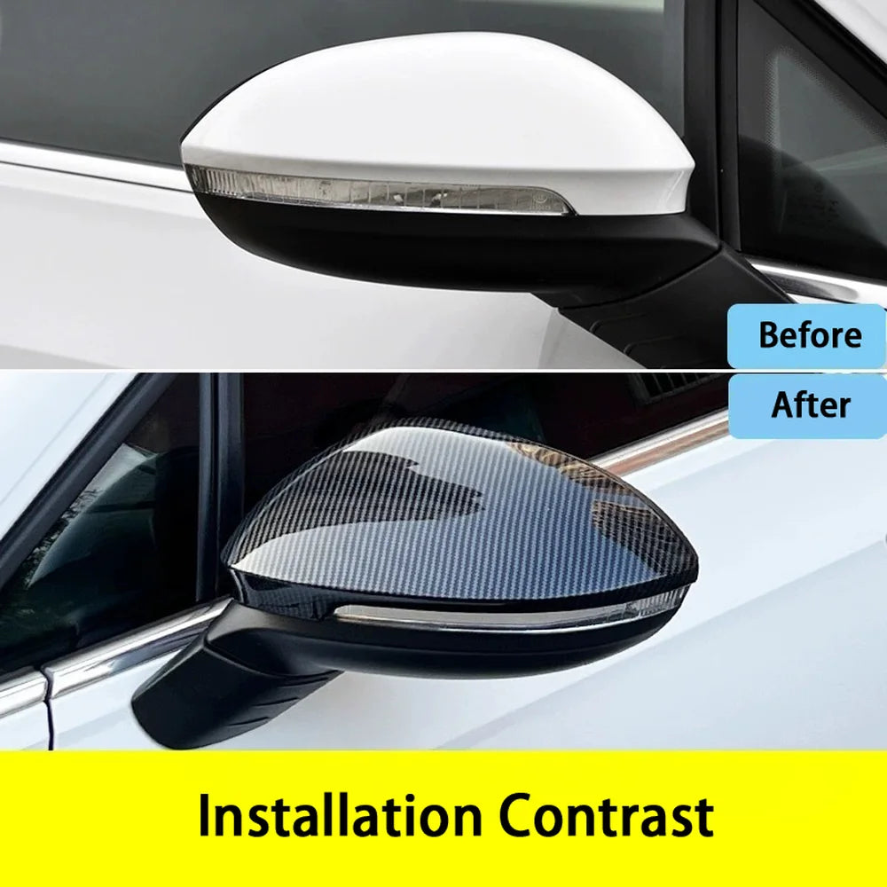 ABS Rearview Mirror Cover Caps For VW ID.3(2Pcs) - Evooor