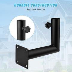 Starlink Gen 2 Right Angle Wall Mount Bracket - Easy Installation for Better Signal Reception - Evooor