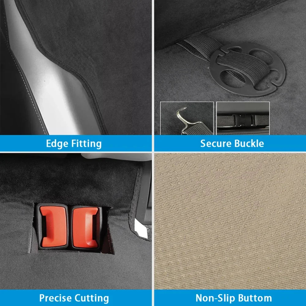 Thickened Flannel Seat Cushion For VW ID.3 2021-2025 - Evooor