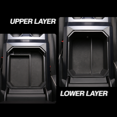 Double Layer Armrest Storage Box for Cybertruck