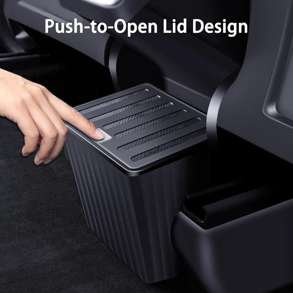 Car Trash Can and Organizer Solution for Tesla Model Y 2022+: Keep Your Backseat Clean and Tidy - Evooor