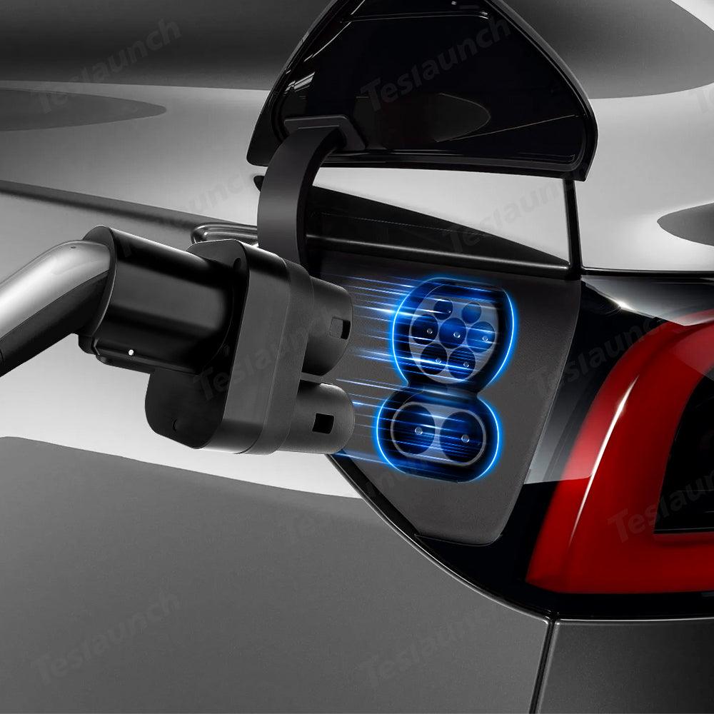 CCS2 Electric Vehicle Adapter for NACS and Tesla Charging Stations - Evooor