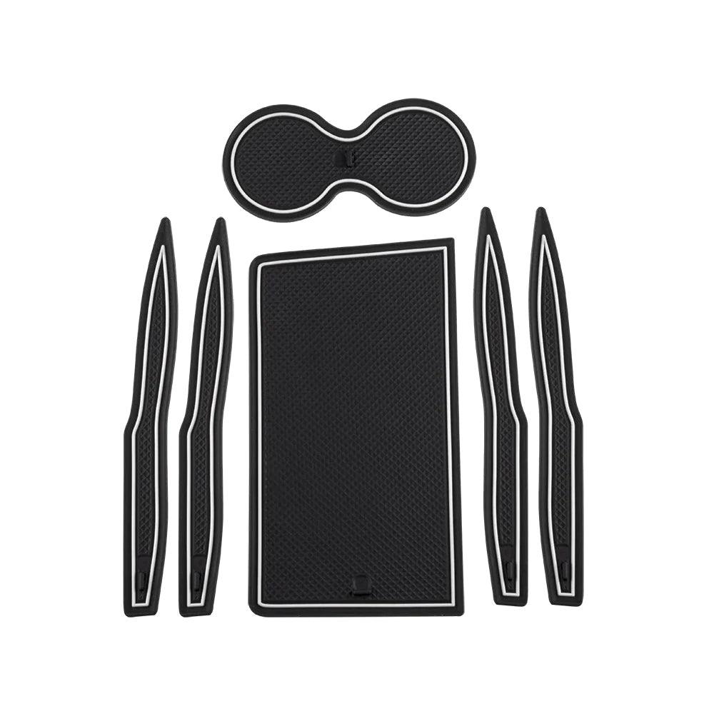 Model S Cup Door Slot Mat for Tesla(2017-2021) - Evooor