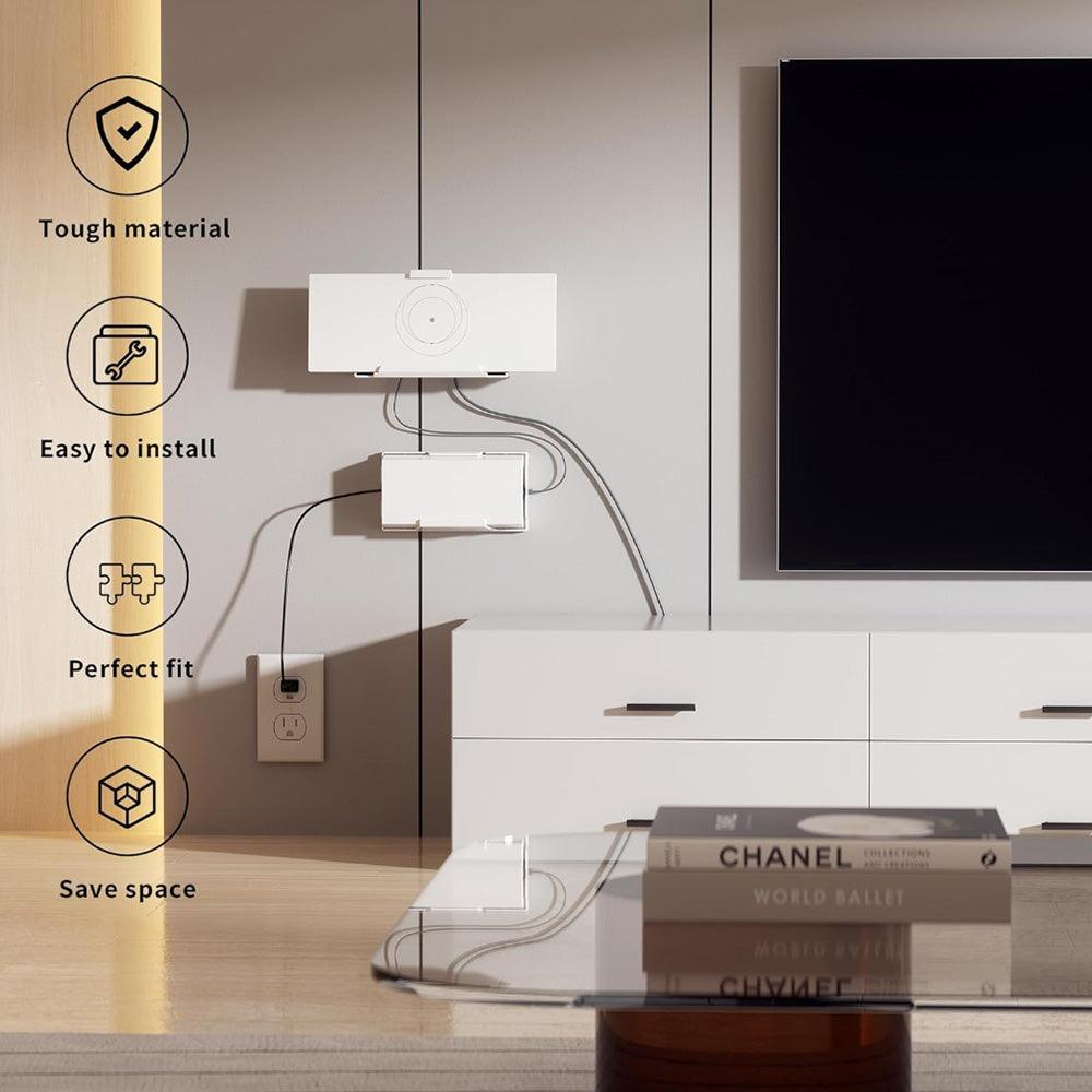 Starlink Gen 3 Wall Mount Kit with Router and Power Supply for Secure Installation - Evooor