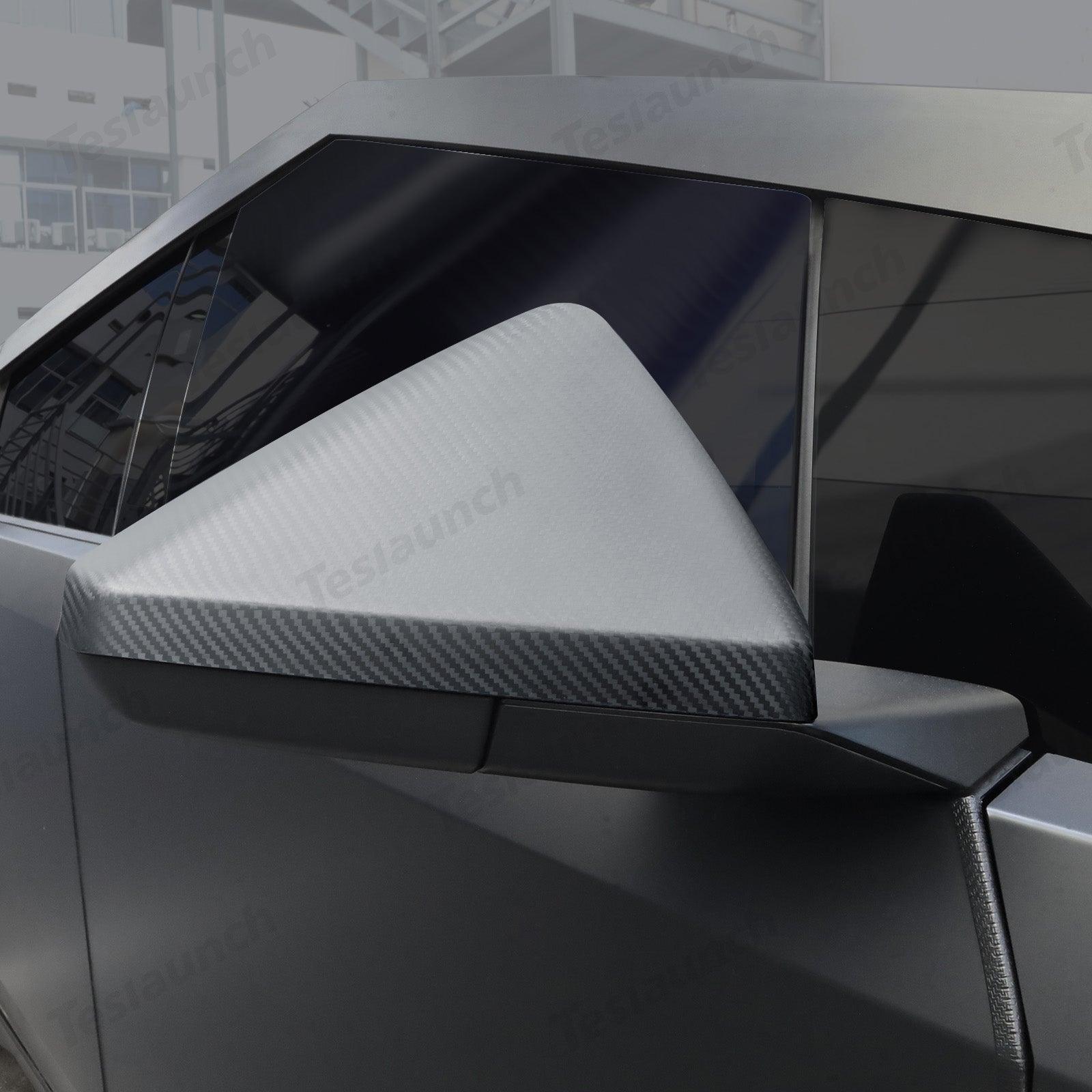 [Real Carbon Fiber] Rear View Mirror Covers (1 Pair) for Cybertruck - Evooor