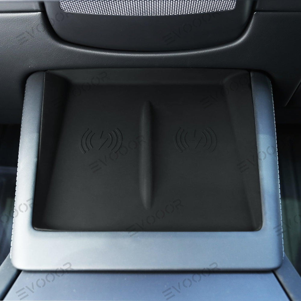 2024 Tesla Model 3 Highland Center Control Silicone Pad Wireless Charging Anti-Slip Protective Mat - Evooor